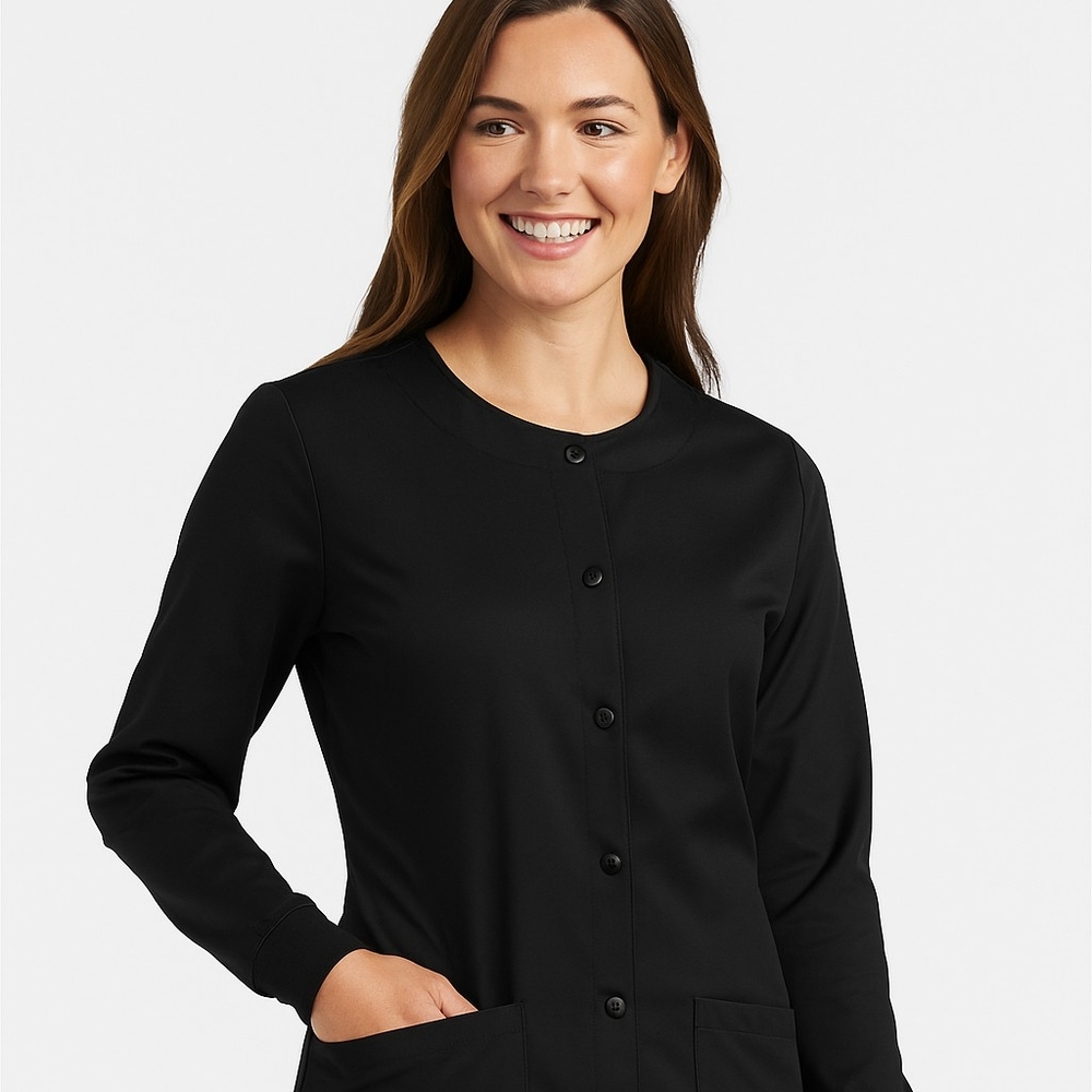 Grey's Anatomy Black Scrub With Sleeves